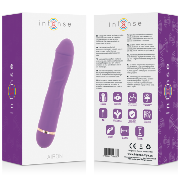 VIBRADOR AIRON COM 20 VELOCIDADES (LILÁS)