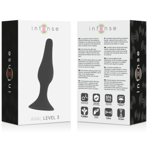 INTENSE - ANAL LEVEL 3 12.5CM NEGRO - Image 4