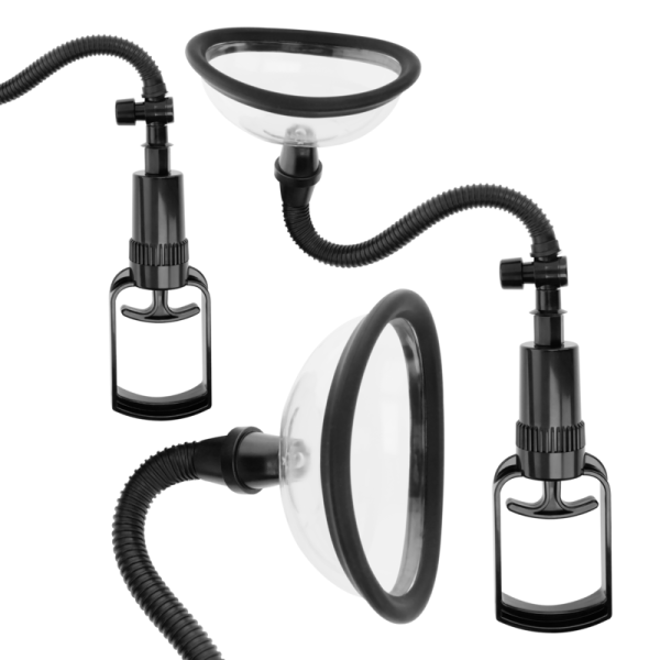 BOMBA MANUAL VAGINAL INTENSE (COM 2 COPAS INTERCAMBIÁVEIS)