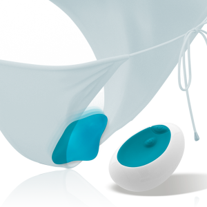 ESTIMULADOR SAMANTHA PANTY COM CONTROLO REMOTO (AZUL) - Image 2