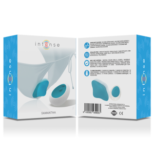ESTIMULADOR SAMANTHA PANTY COM CONTROLO REMOTO (AZUL) - Image 7