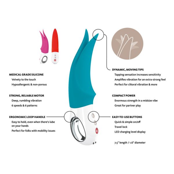 VIBRADOR RABBIT VOLTA (COM ESTIMULADOR DE CLÍTORIS)