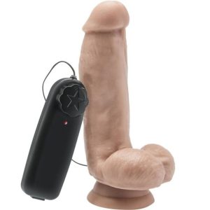 VIBRADOR REALÍSTICO COM TESTÍCULOS
