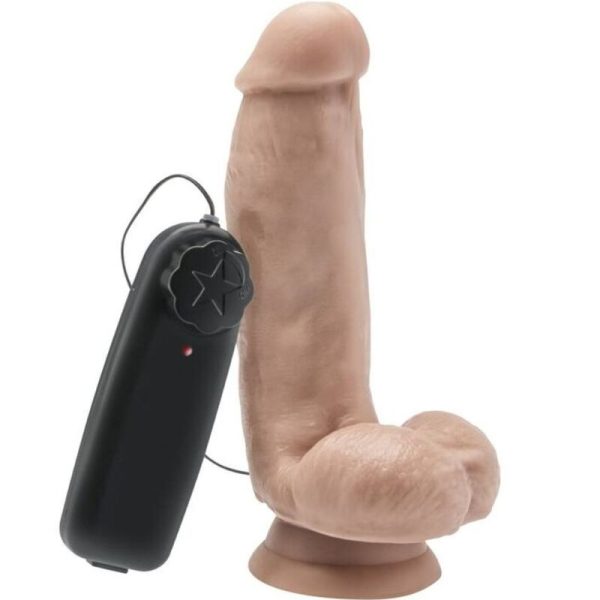 VIBRADOR REALÍSTICO COM TESTÍCULOS