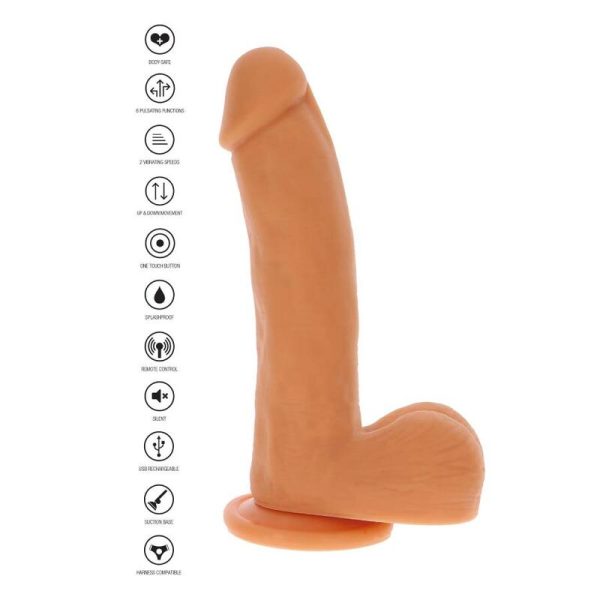 DILDO VIBRATÓRIO COM IMPULSO MAGNÉTICO 3 DILDO VIBRATÓRIO COM IMPULSO MAGNÉTICO