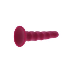 DILDO RIBBED DONG (VERMELHO) | 12 CM - Image 5