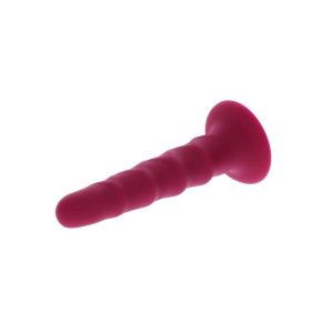 DILDO RIBBED DONG (VERMELHO) | 12 CM - Image 4