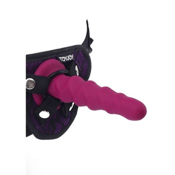 DILDO RIBBED DONG (VERMELHO) | 12 CM