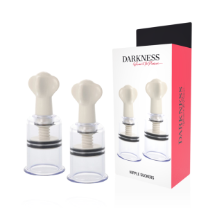 ESTIMULADORES DE MAMILOS DARKNESS | 5 CM 4 ESTIMULADORES DE MAMILOS