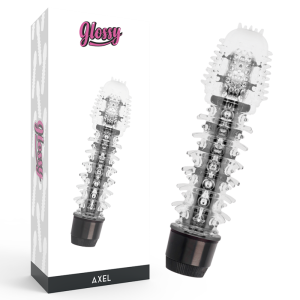GLOSSY - AXEL VIBRADOR NEGRO 4 GLOSSY - AXEL VIBRADOR NEGRO - Image 1