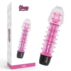 GLOSSY - AXEL VIBRADOR ROSA - Image 1