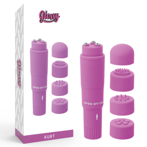 GLOSSY - POCKET  KURT MASAJEADOR LILA - Image 1