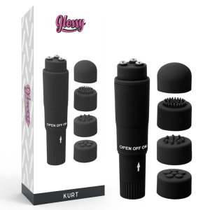 GLOSSY - POCKET  KURT MASAJEADOR NEGRO - Image 1