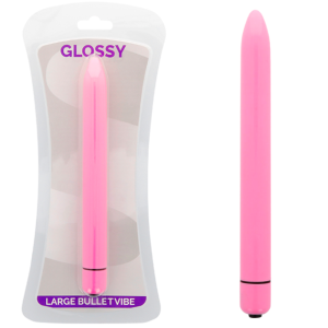 GLOSSY - SLIM VIBRADOR ROSA INTENSO - Image 1