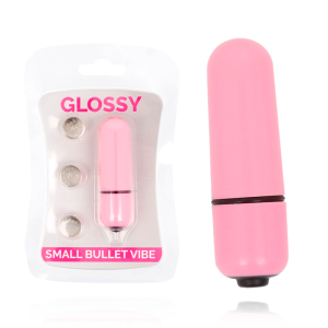 GLOSSY - SMALL BALA VIBRADORA ROSA - Image 1