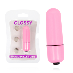 GLOSSY - SMALL BALA VIBRADORA ROSA INTENSO - Image 1