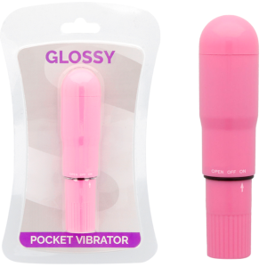 GLOSSY - POCKET VIBRADOR ROSA INTENSO - Image 1