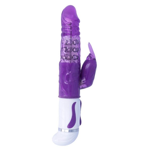 VIBRADOR RABBIT GUPPY COM ROTAÇÃO (LILÁS)