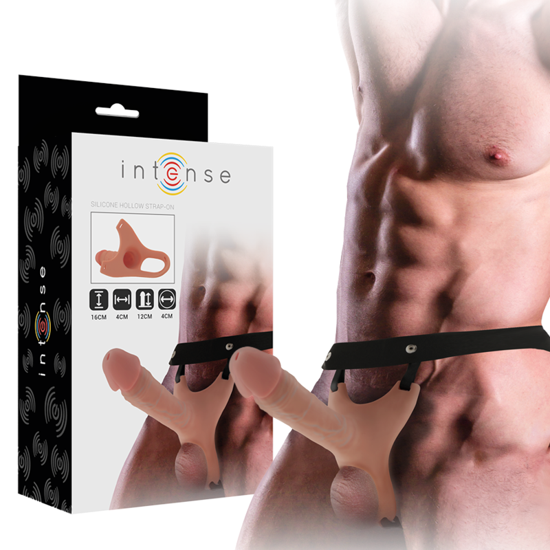 Flame Love Shop 19 ARNÊS COM DILDO OCO