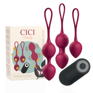 BOLAS DE KEGEL CICI BEAUTY (COM CONTROLO REMOTO)
