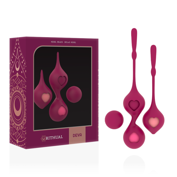 KIT DE BOLAS DE KEGEL DEVA (ROSA)