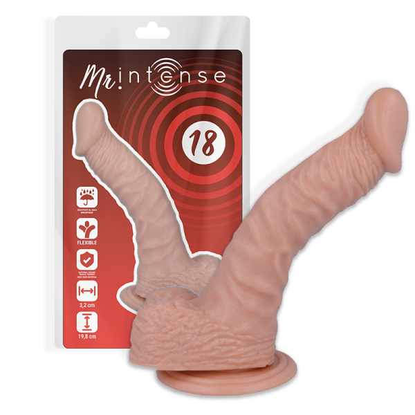 DILDO REALÍSTICO INTENSE #18 | 19.8 CM / 3.2 CM