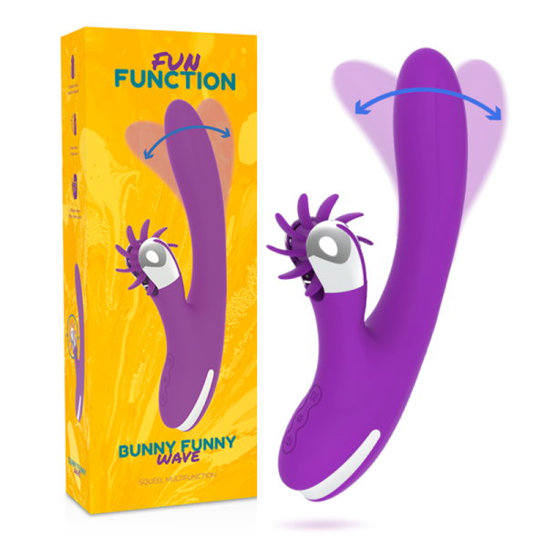 VIBRADOR BUNNY FUNNY WAVE