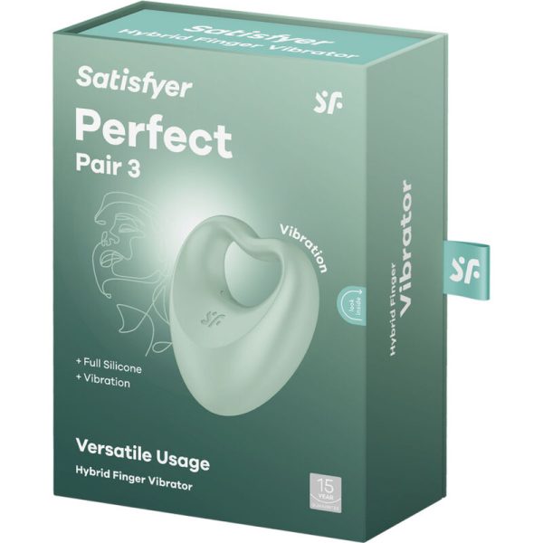 ANEL PARA O PÉNIS / VIBRADOR DE DEDO PERFECT PAIR 3 (VERDE) 5 ANEL PARA O PÉNIS / VIBRADOR DE DEDO PERFECT PAIR 3 (VERDE)