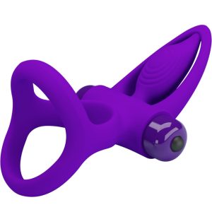 ANEL PARA O PÉNIS PRETTY LOVE 10 MODOS (ROXO) - Image 5