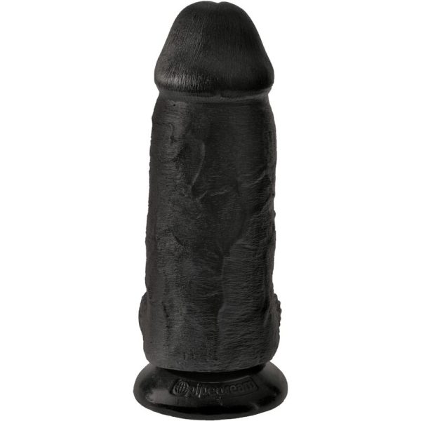 DILDO REALÍSTICO CHUBBY (PRETO) | 23 CM