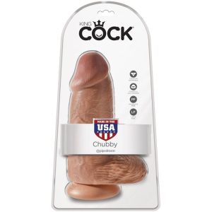 DILDO REALÍSTICO CHUBBY (PELE ESCURA) | 23 CM - Image 6