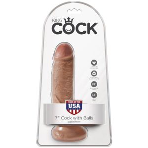 DILDO REALÍSTICO KING COCK (COM TESTÍCULOS) | 13.2 CM - Image 6