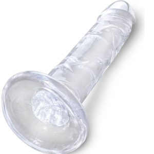 DILDO REALÍSTICO CLEAR (TRANSPARENTE) | 15.5 CM - Image 2