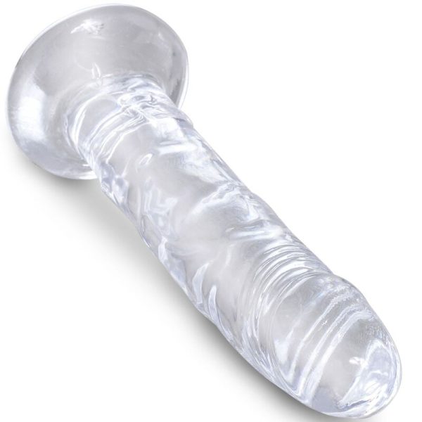 DILDO REALÍSTICO CLEAR (TRANSPARENTE) | 15.5 CM