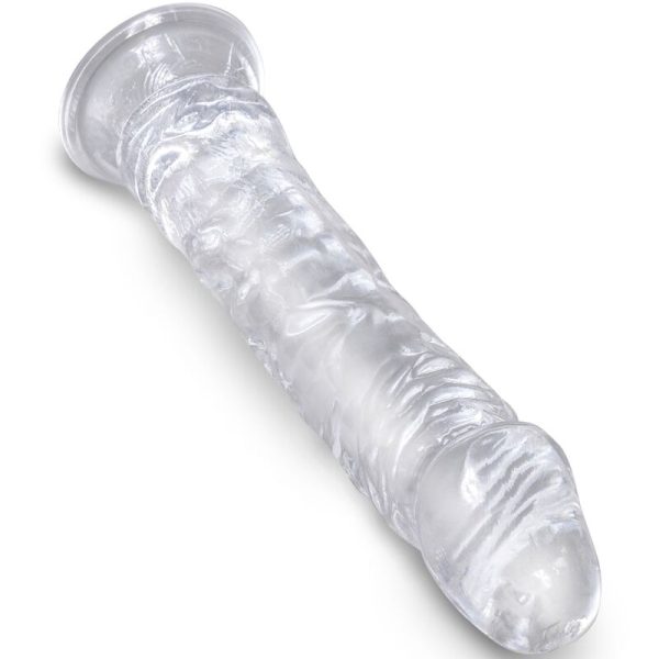 DILDO REALÍSTICO CLEAR (TRANSPARENTE) | 19.7 CM