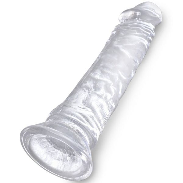 DILDO REALÍSTICO CLEAR (TRANSPARENTE) | 19.7 CM