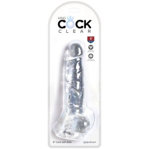 DILDO REALÍSTICO CLEAR COM TESTÍCULOS (TRANSPARENTE) | 16.5 CM 9 DILDO REALÍSTICO CLEAR COM TESTÍCULOS (TRANSPARENTE) | 16.5 CM - Image 5