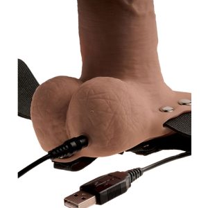 STRAP-ON COM DILDO VIBRATÓRIO FETISH | 28 CM - Image 3