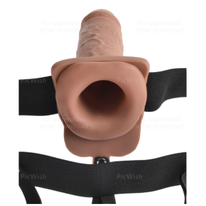 STRAP-ON COM DILDO REALÍSTICO VIBRATÓRIO | 17.8 CM - Image 3