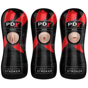 PDX ELITE - SET MASTURBADOR STROKER 12 UNIDADES: 6X VAGINA, 3X ANO, 3X BOCA - Image 2