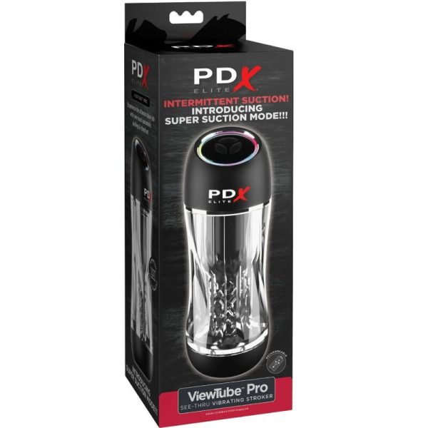 MASTURBADOR MASCULINO VIEWTUBE PRO TRANSPARENTE