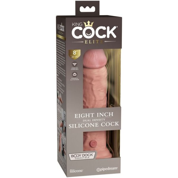 DILDO REALÍSTICO ELITE (PELE CLARA) | 20.3 CM