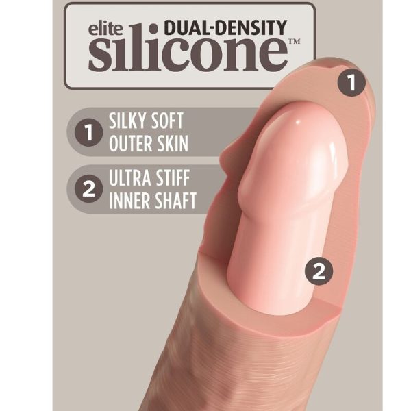DILDO REALÍSTICO ELITE (PELE CLARA) | 23 CM