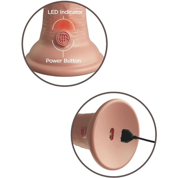 VIBRADOR REALÍSTICO ELITE (PELE CLARA) | 15.2 CM 4 VIBRADOR REALÍSTICO ELITE (PELE CLARA) | 15.2 CM