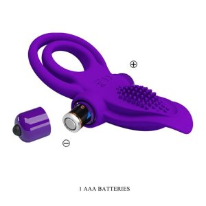ANEL PARA O PÉNIS COM LÍNGUA (ROXO) - Image 8