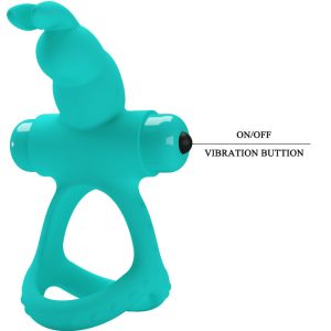 ANEL PARA O PÉNIS VIBRATÓRIO FIGGY (VERDE) - Image 6