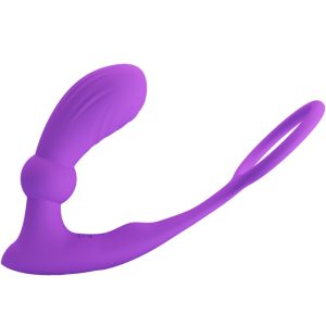 PLUG ANAL COM ANEL PARA O PÉNIS WARREN (LILÁS) - Image 2
