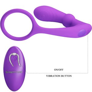 PLUG ANAL COM ANEL PARA O PÉNIS WARREN (LILÁS) - Image 6