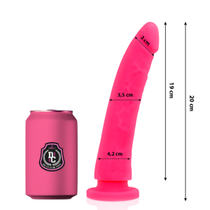 DILDO REALÍSTICO DELTA CLUB (ROSA) | 20CM - Image 2