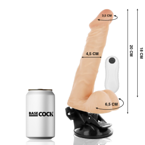 VIBRADOR REALÍSTICO ARTICULÁVEL (COM COMANDO) | 20 CM - Image 2